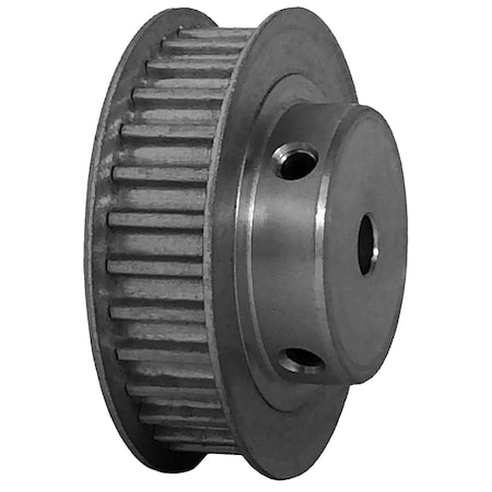 B&B Manufacturing 30-5M09-6FA3, Timing Pulley, Aluminum, Clear Anodized,  30-5M09-6FA3